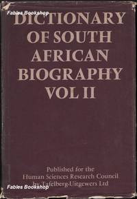 DICTIONARY OF SOUTH AFRICAN BIOGRAPHY.