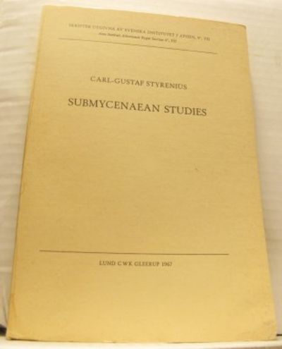 Submycenaean studies.