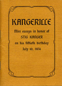 Kangerille. Mini-essays in honor of Stig Kanger…
