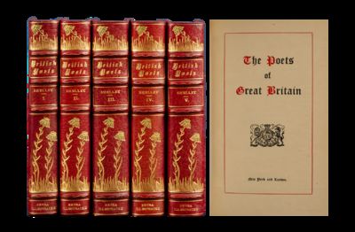 The Poets of Great Britain (Extra-illustrated in 5 vols.)