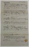 [Partially-Printed Document, Completed in Manuscript, Regarding the Sale of Five Named Slaves from an Antebellum South Carolina Estate]