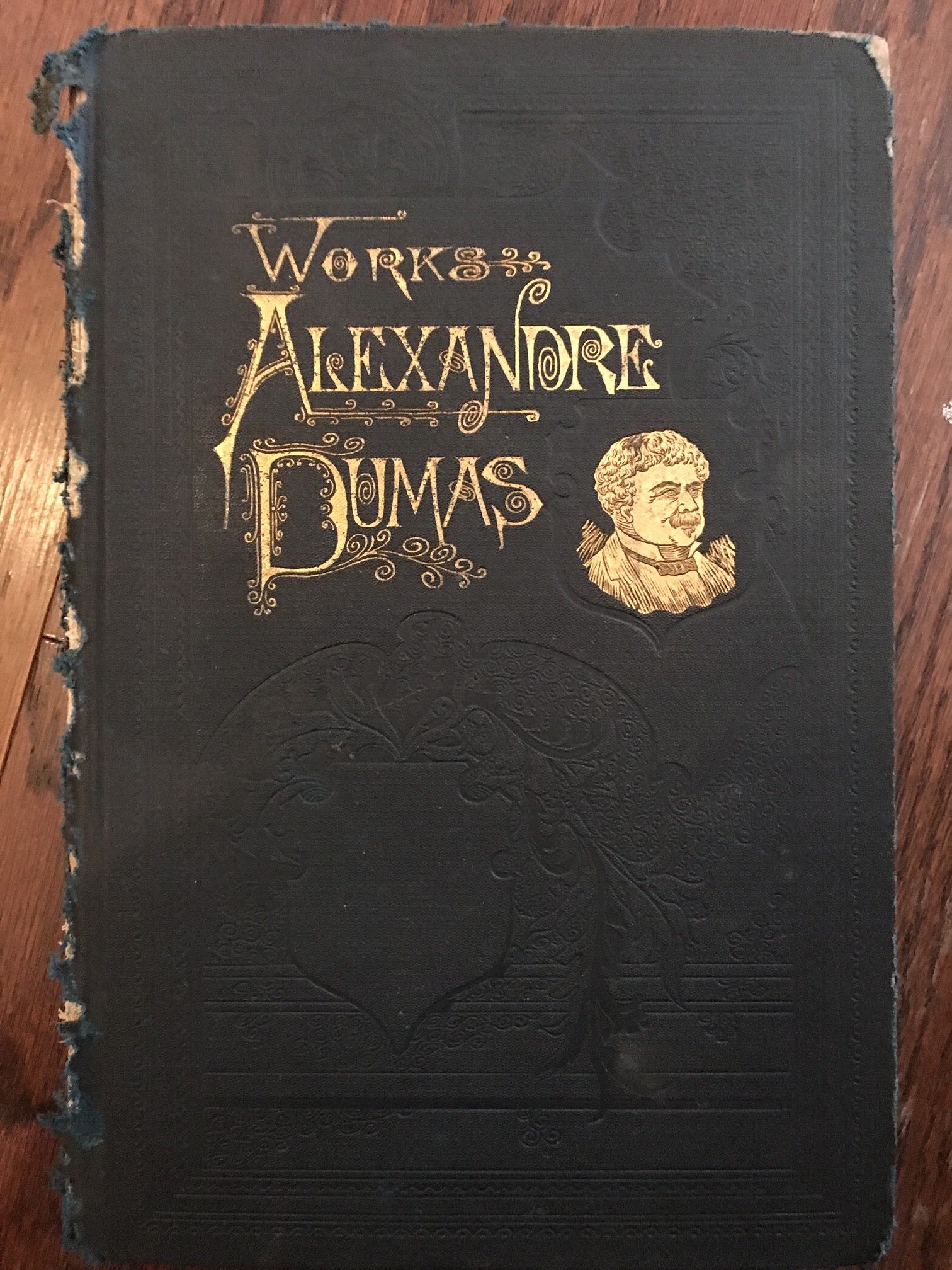 Alexandre dumas black picture