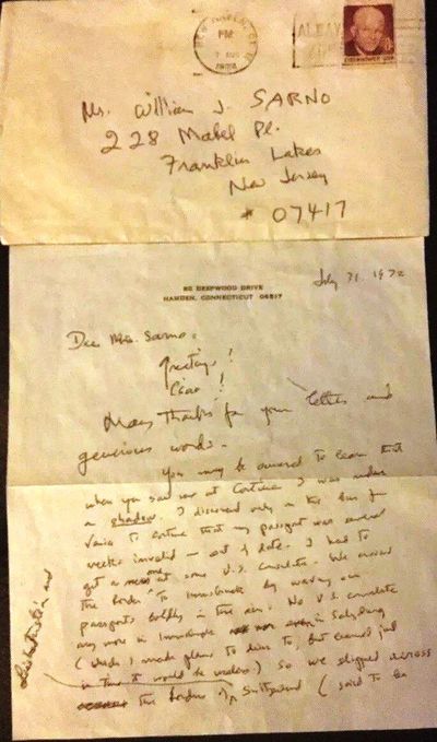 AUTOGRAPH LETTER SIGNED (ALS)