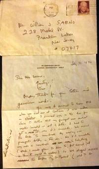 AUTOGRAPH LETTER SIGNED (ALS)