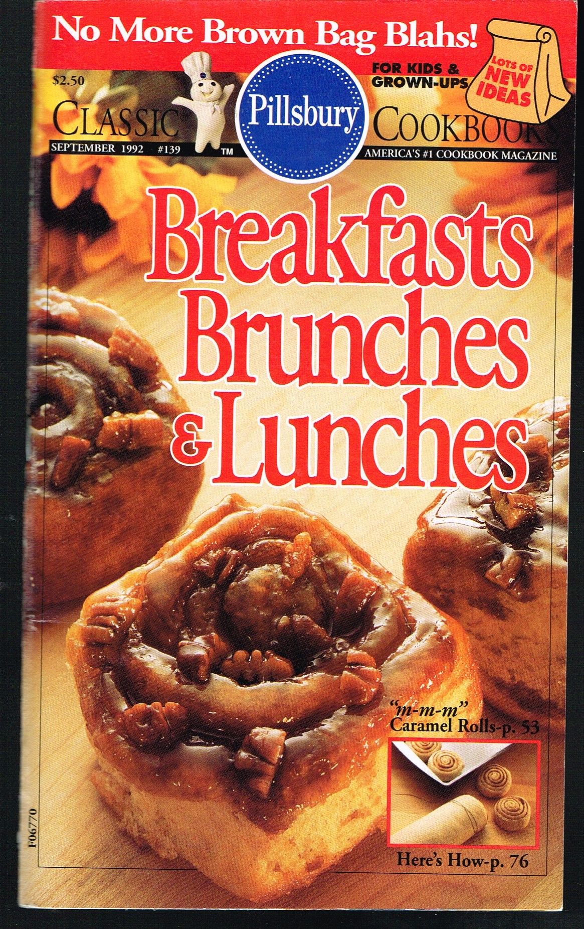 PILLSBURY CLASSIC COOKBOOKS NO 139 SEPTEMBER 1992 BREAKFASTS pillsbury-classic-cookbooks-no-139-september-1992-breakfasts