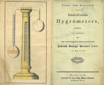 Ueber den Gebrauch des Daniell’schen Hygrometers,…
