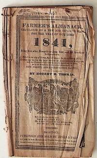 The Farmer's Almanack, Calculated on a New and Improved Plan, for the Year of our Lord 1841