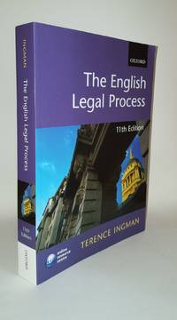 cover of THE ENGLISH LEGAL PROCESS