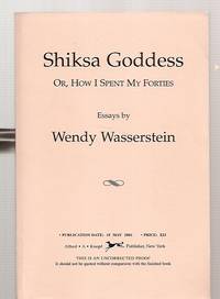 image of SHIKSA GODDESS: OR, HOW I SPENT MY FORTIES: ESSAYS