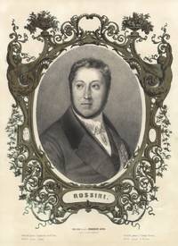 Fine large portrait lithograph after a drawing by Louis Dupré