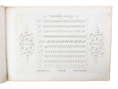 Regras methódicas para se aprender a escreuer o caracter da letra ingleza offerecidas ao augustissimo senhor Dom Pedro, Principe da Beira. (photo 4)