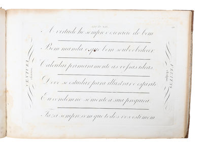 Regras methódicas para se aprender a escreuer o caracter da letra ingleza offerecidas ao augustissimo senhor Dom Pedro, Principe da Beira. (photo 5)