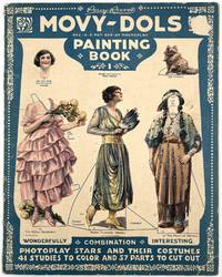 Movy-Dols Painting Book 1 -- Uncut Paper Doll Book of Silent Film Era Stars and Starlets