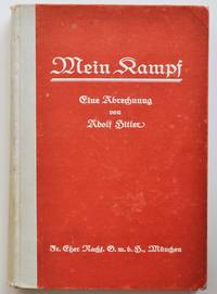 Mein Kampf. by ADOLF HITLER - True First Edition - 1925-27 - from Ebattt-books (SKU: B-002)
