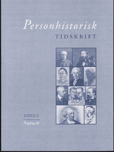 Personhistorisk tidskrift 2002:1-2.…