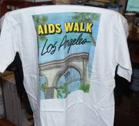 image of T-shirt for the 1991 AIDS Walk Los Angeles