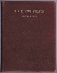 B.M.K. News Bulletin Volume 9 1954