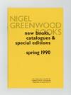 new books, catalogues & special editions, spring 1990