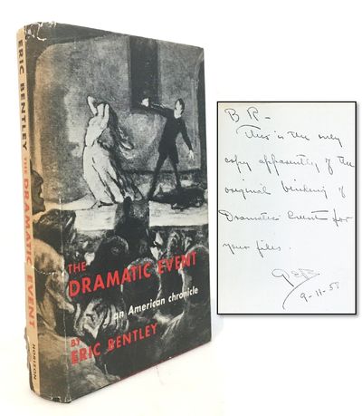 The Dramatic Event [Association Copy] [Ben Raeburn's Copy] [1954]