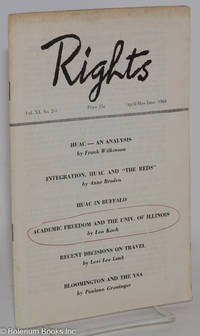 cover of Rights, vol. 11, No. 2-3, Apr-May-Jun, 1964