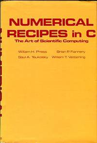 Numerical Recipes In C: The Art Of Scientific Computing