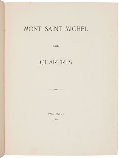 MONT SAINT MICHEL AND CHARTRES.
