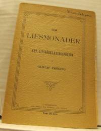 Om lifsmonader. Ett lifsförklaringsförsök.
