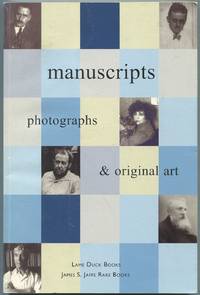 Manuscripts: Photographs And Original Art: Lame Duck Books And James S. Jaffe Rare Books: Fall, 2001 - 