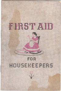 1934 Vintage Advertising Brochure for 20 Mule Team Borax " First Aid for  Housekeeepers "