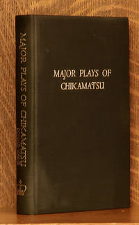 cover of MAJOR PLAYS OF CHIKAMATSU