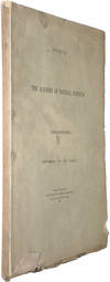 "On the Batrachia and Reptilia of Costa Rica"; "On the Batrachia and Reptilia collected by Dr. John M. Branford during the Nicaraguan Canal Survey of 1874"; and "Report on the Reptiles brought by Professor James Orton from the middle and upper Amazon and western Peru" and "Note on the Ichthyology of Lake Titicaca" by Edward D Cope - Paperback - First - 1876 - from Breck Bartholomew Natural History Books (SKU: 7412)