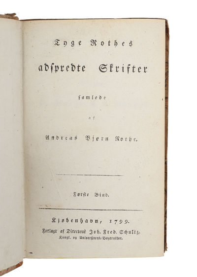 Adspredte Skrifter samlede af Andreas Bjørn Rothe. 2 Bd. (photo 2)