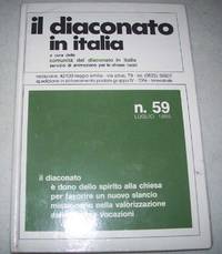 image of Il Diaconato in Italia a Cura Della Comunita del Diaconato in Italia Servizio di Animazione per le Chiese Locali N. 59