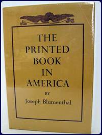 image of THE PRINTED BOOK IN AMERICA