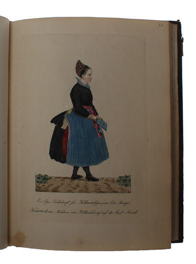 Danske Nationale Klædedragter - Dänische National Kleidertrachten. - [THE FIRST DANISH WORK ON NATIONAL COSTUMES] (photo 5)