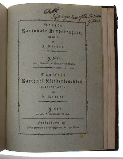 Danske Nationale Klædedragter - Dänische National Kleidertrachten. - [THE FIRST DANISH WORK ON NATIONAL COSTUMES] (photo 8)