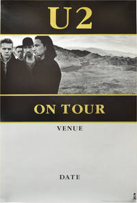 cover of Promotional poster blank for U2's "The Joshua Tree" tour (Original poster for U2's 1987 tour)