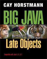 Big Java : Late Objects
