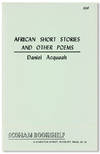 African Short Stories and Other Poems [cover title]