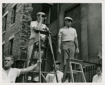 West Side Story (Original photograph of Robert Wise and Jerome Robbins on the set of the 1961 film)