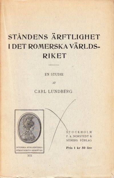 Ståndens ärftlighet i det romerska världsriket.…