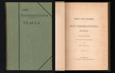 Från Söderhafsöarna. Olalla. Två noveller.…