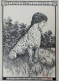 ORIGINAL "YOUR PAINTED SMILE" ART PRINT [Signed]