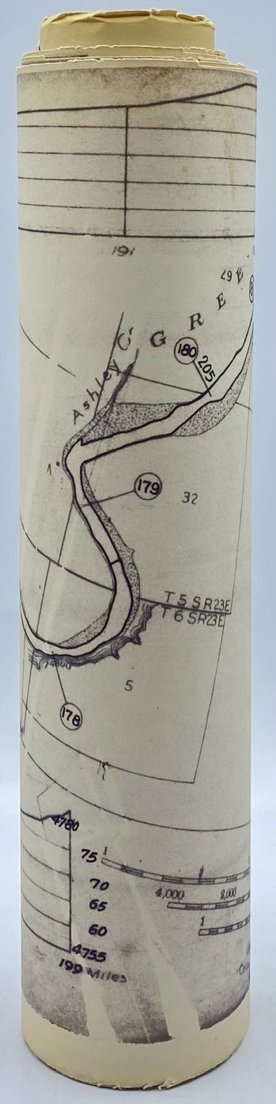 Green River Scroll Map [Desolation Canyon]