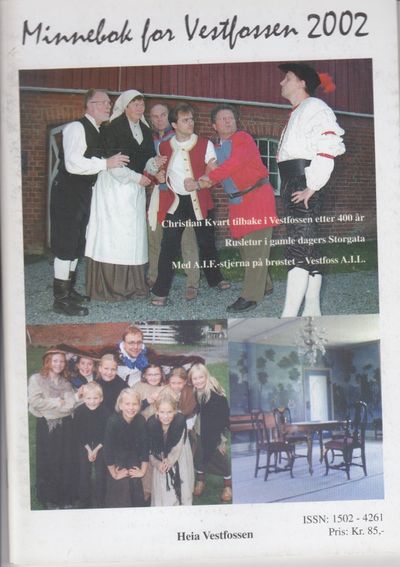 Minnebok for Vestfossen 2002.