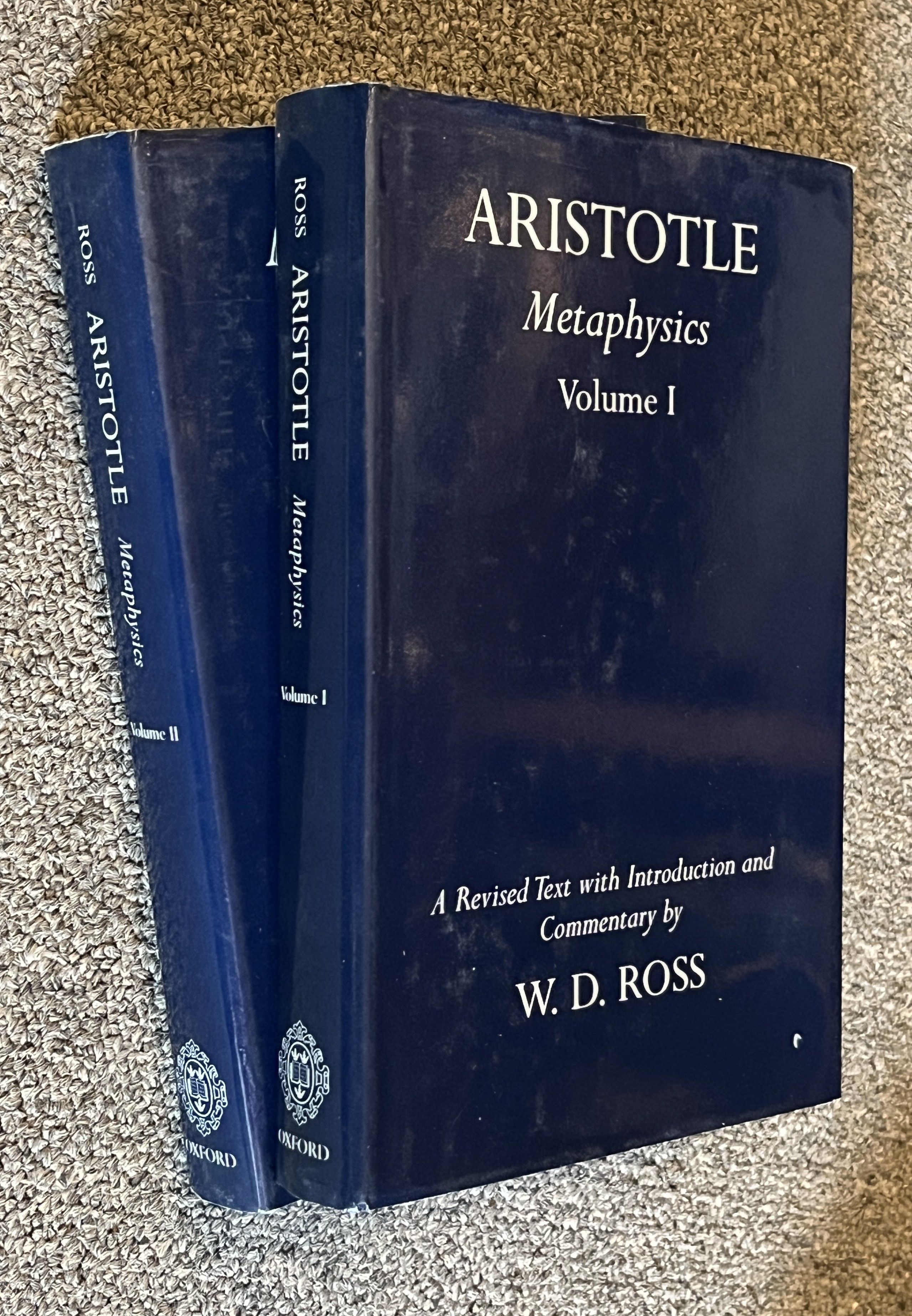 Metaphysics by Aristotle; W. D. Ross (Editor) | Hardcover