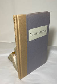 image of CHATTERTON. WITH A FOREWARD BY NIGEL NICOLSON