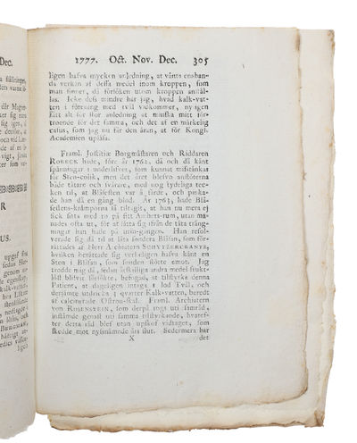 Anmärkiningar Om biåsestenen. (In: "Kungl. Svenska vetenskapsakademiens handlingar"). (photo 2)