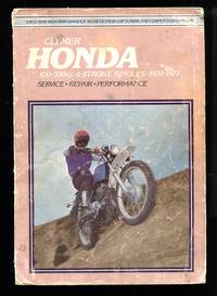 Honda Service-Repair Handbook: 100-350 cc 4-Stroke Singles, 1970-1977 by Eric Jorgensen - 1977