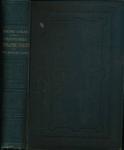 Commentaires thérapeutiques du Codex…